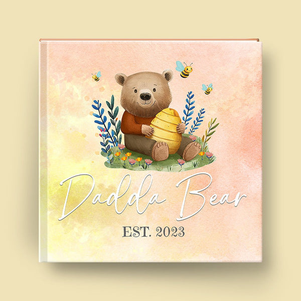 Personalized Dadda Bear Book with Dad's Name and Year