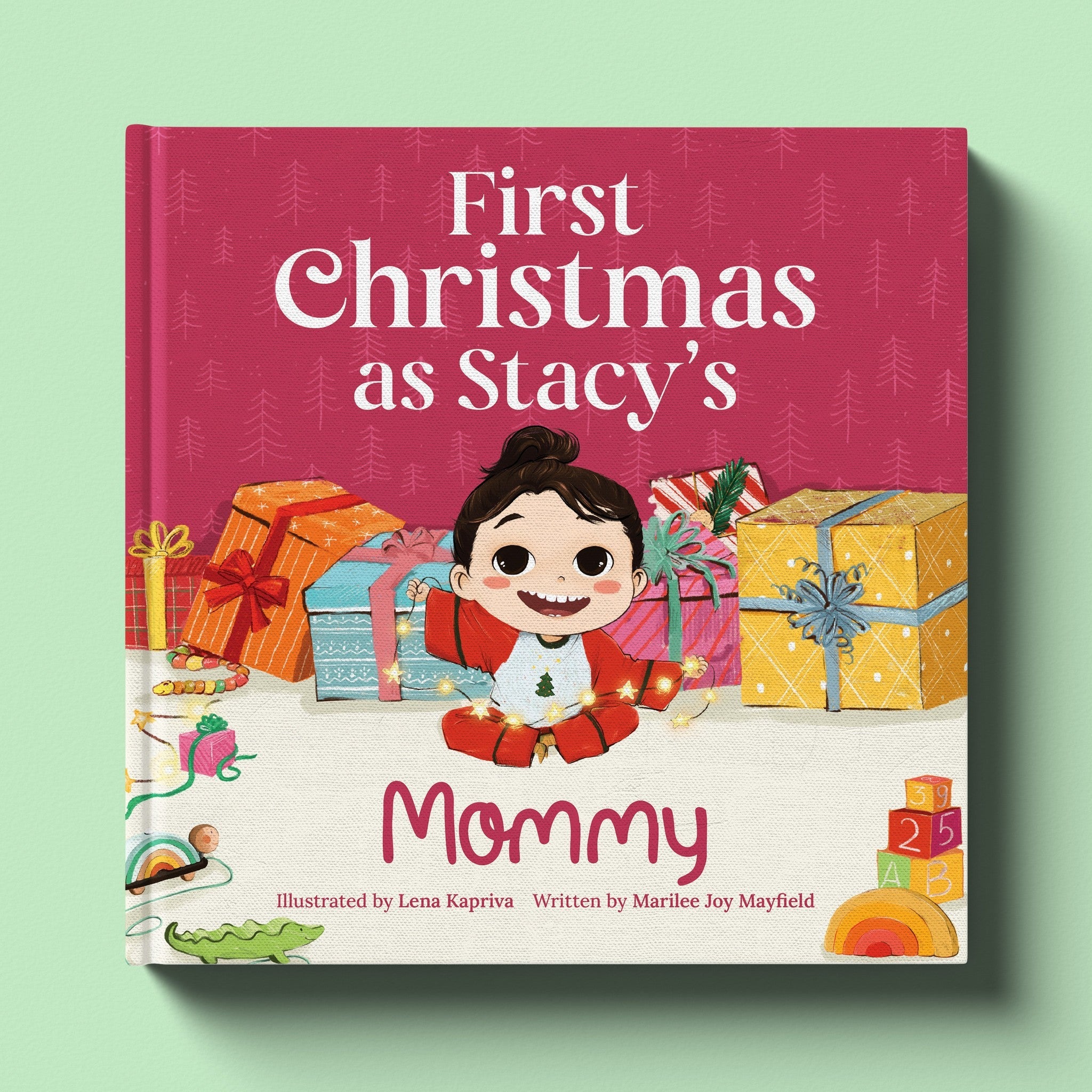 Cover of First Christmas as Mommy, a personalized holiday keepsake