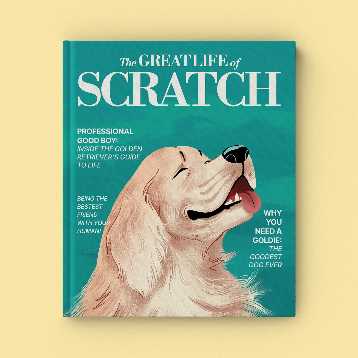 Cover of The Life of Your Dog, a personalized keepsake book