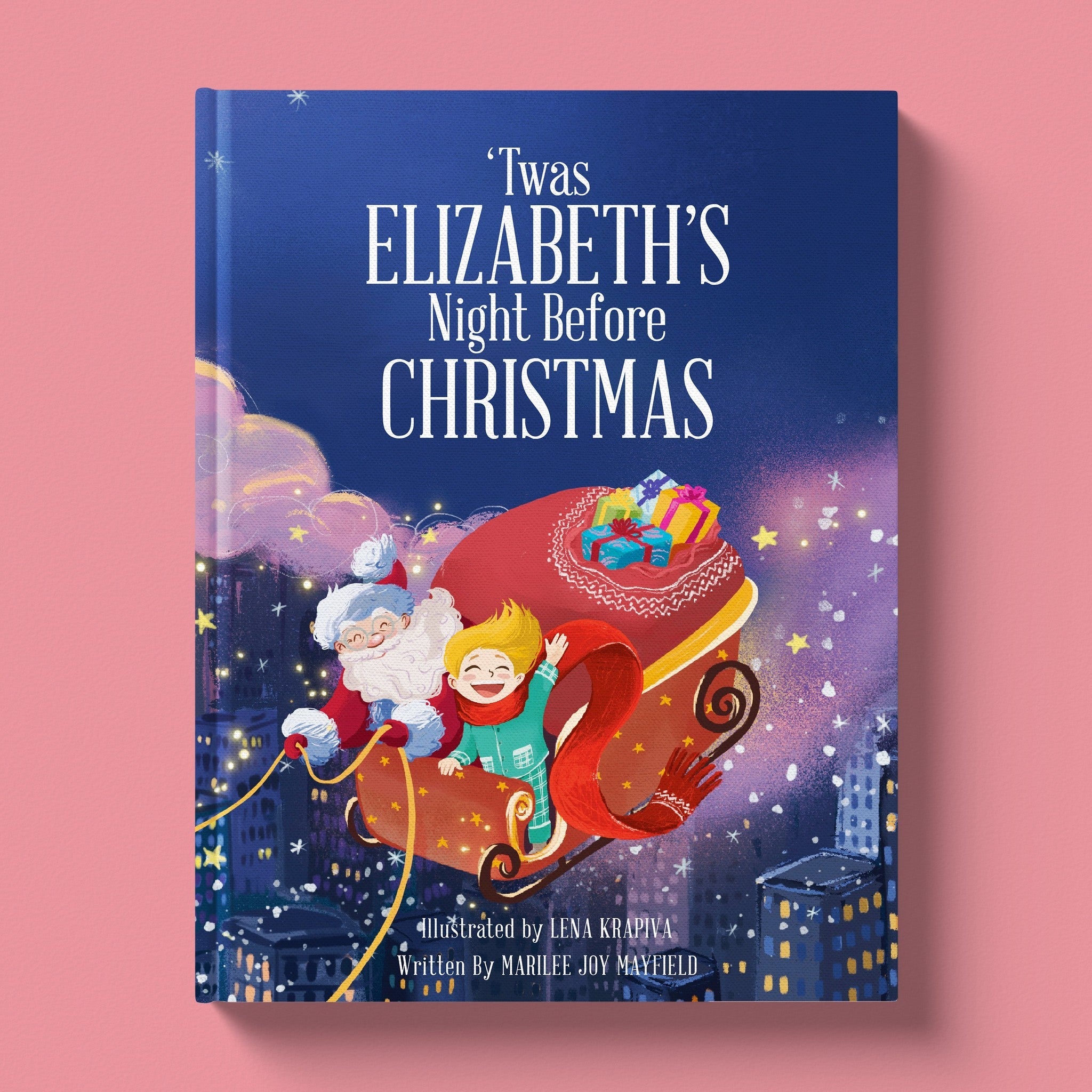 Cover of The Night Before Christmas, a personalized edition