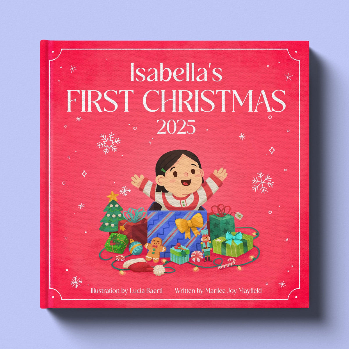 Cover of Baby's First Christmas, a personalized holiday keepsake