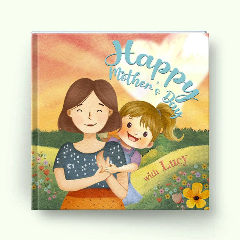 Cover of Happy Mother's Day, a personalized keepsake storybook