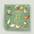 Cover of 12 Days of Christmas, a personalized holiday storybook