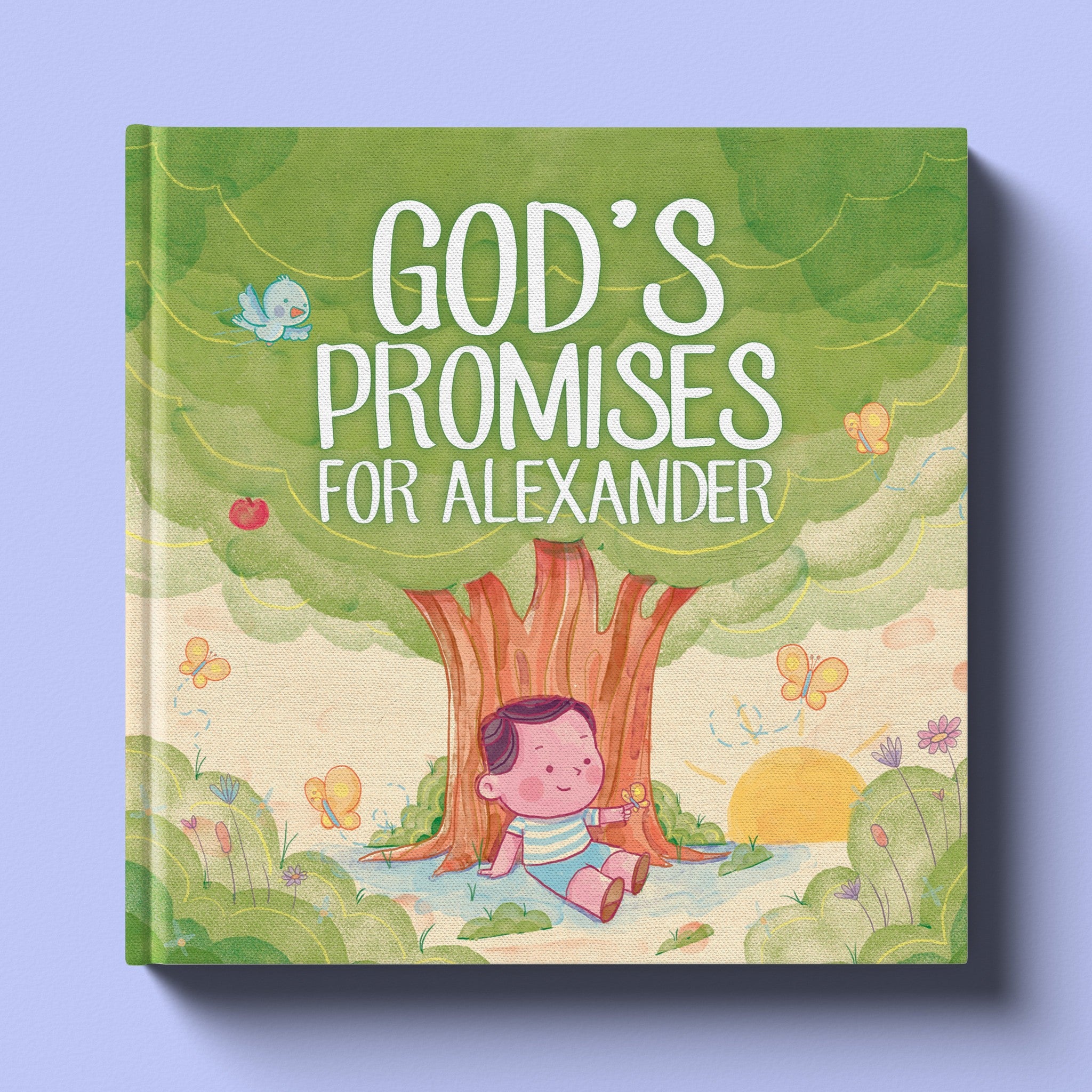 Cover of God's Promises for You, a personalized faith storybook