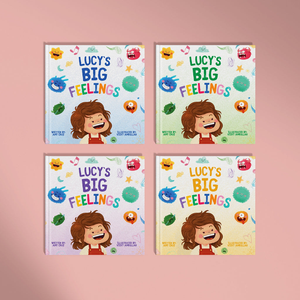 Inside page from Your Big Feelings, a personalized bedtime storybook