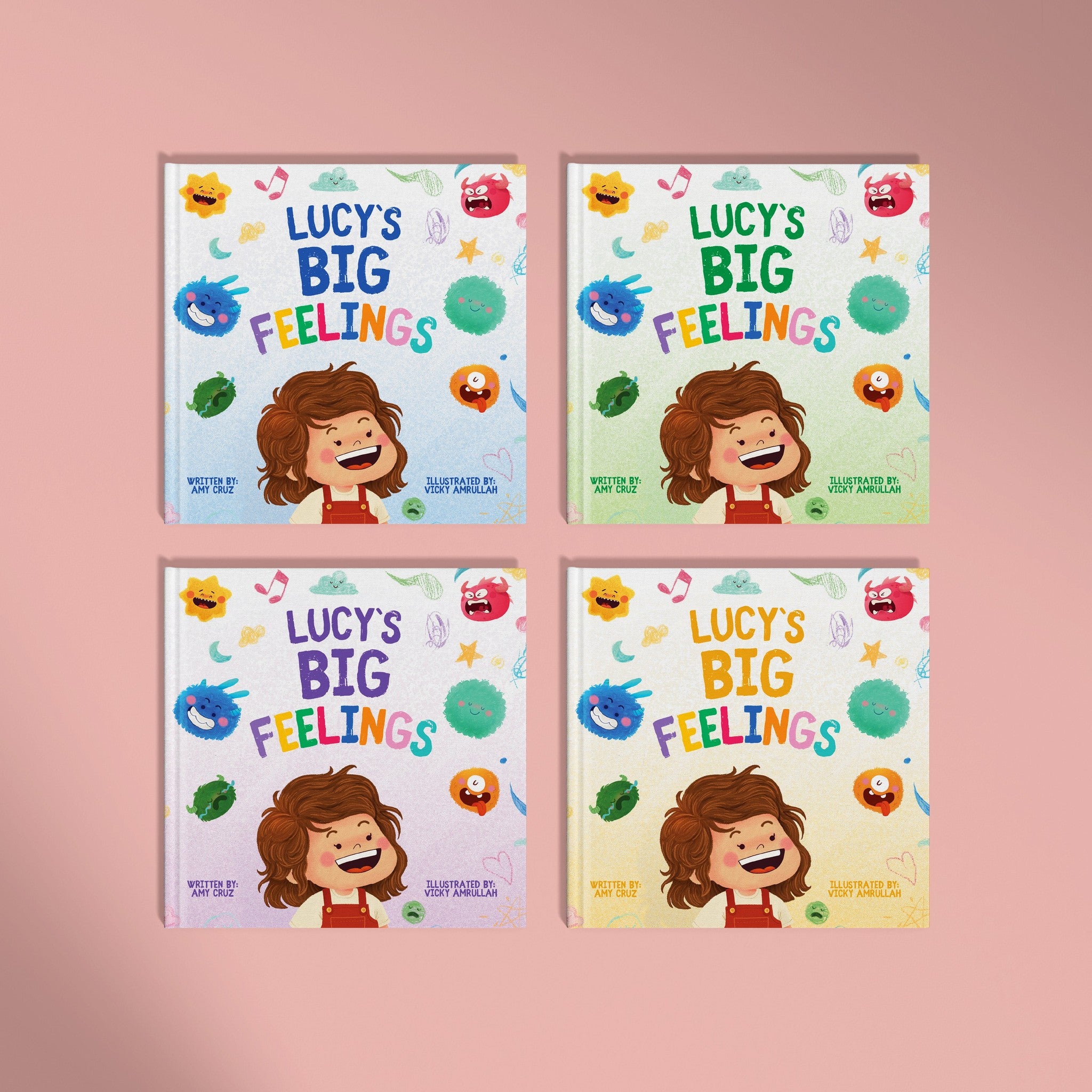 Inside page from Your Big Feelings, a personalized bedtime storybook