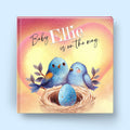 Cover of Baby is on the way, a personalized milestone keepsake book