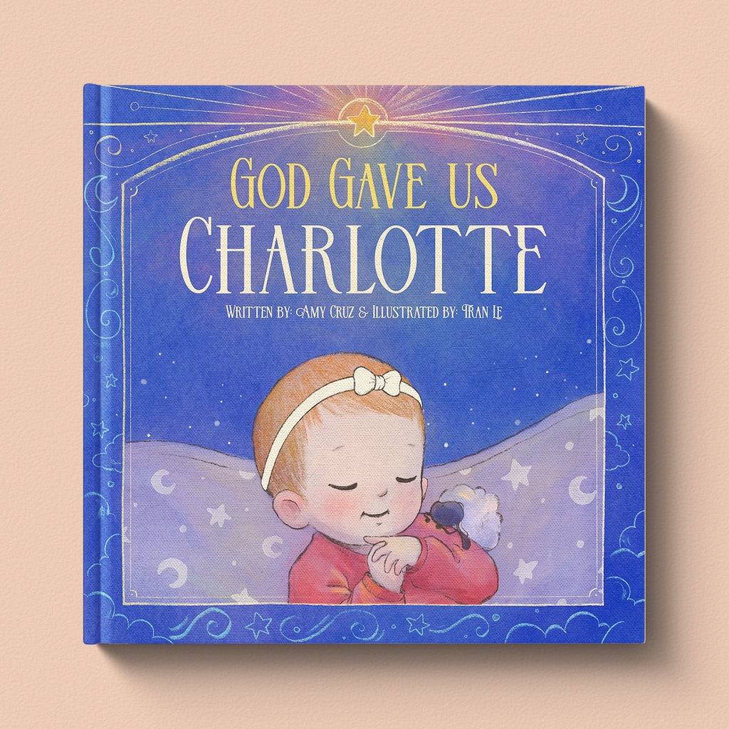 Cover of God Gave Us You, a personalized faith storybook