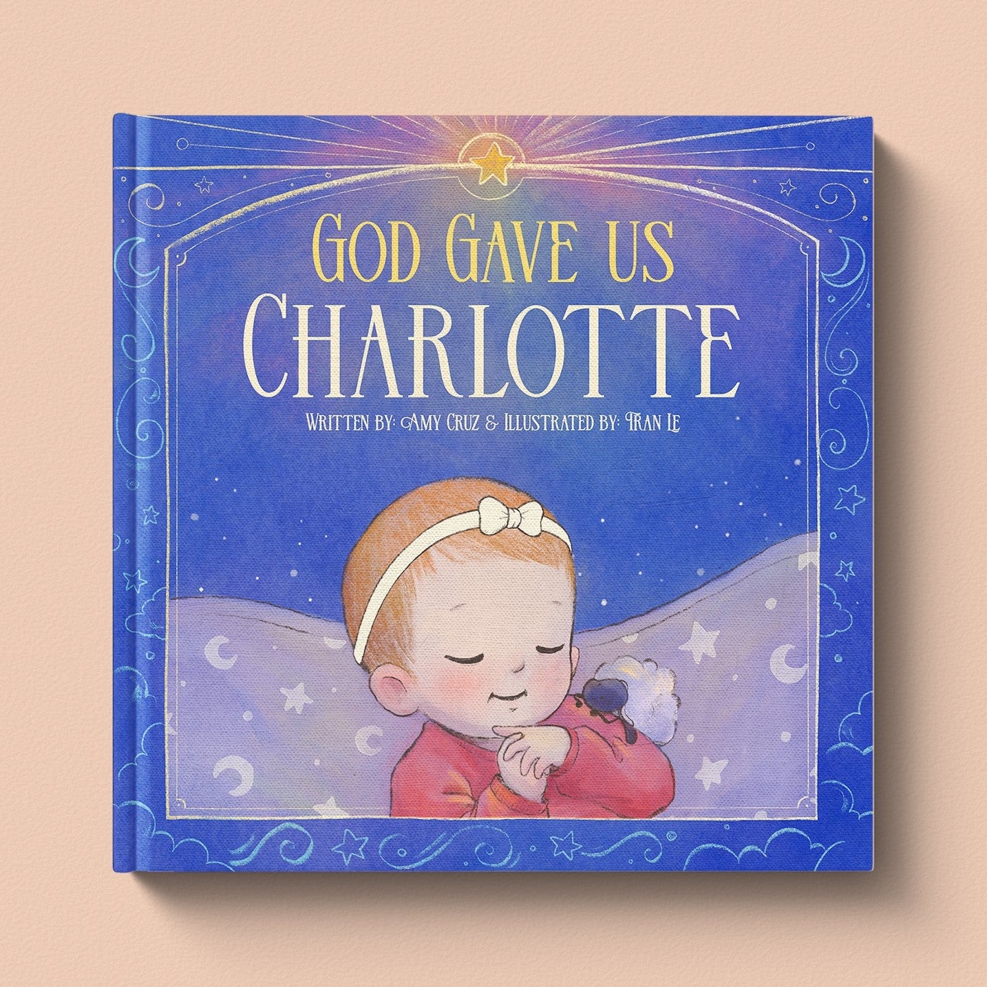 Cover of God Gave Us You, a personalized faith storybook
