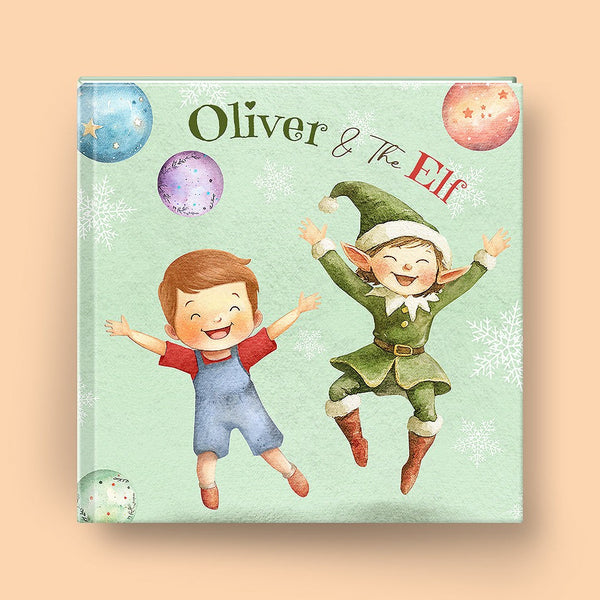 Personalized North Pole Tour Christmas Book with Jingle the Elf