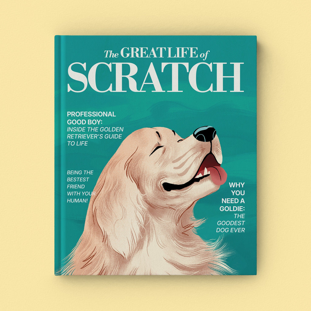 Cover of The Life of Your Dog, a personalized illustrated adventure book