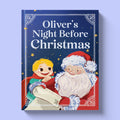Cover of the personalized Christmas Eve book