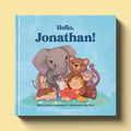 Cover of New Baby Boy, a personalized milestone keepsake book