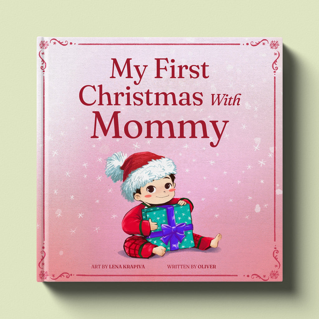 Cover of My First Christmas with Mommy, a personalized holiday storybook