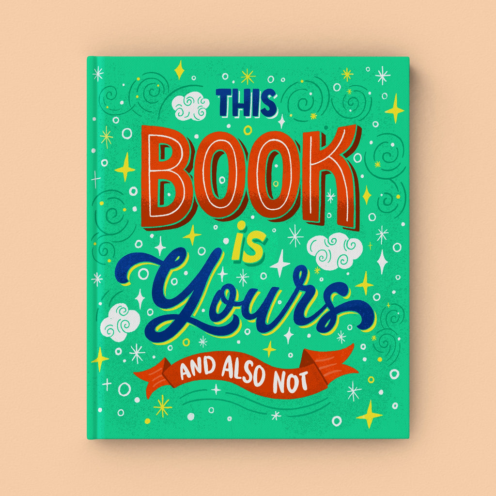 Cover of This Book is Yours, a personalized keepsake storybook