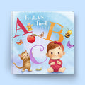 Cover of Baby's First Letters, a personalized milestone keepsake book