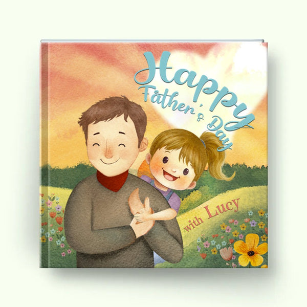 Personalized Father's Day Picture Book from Child to Dad