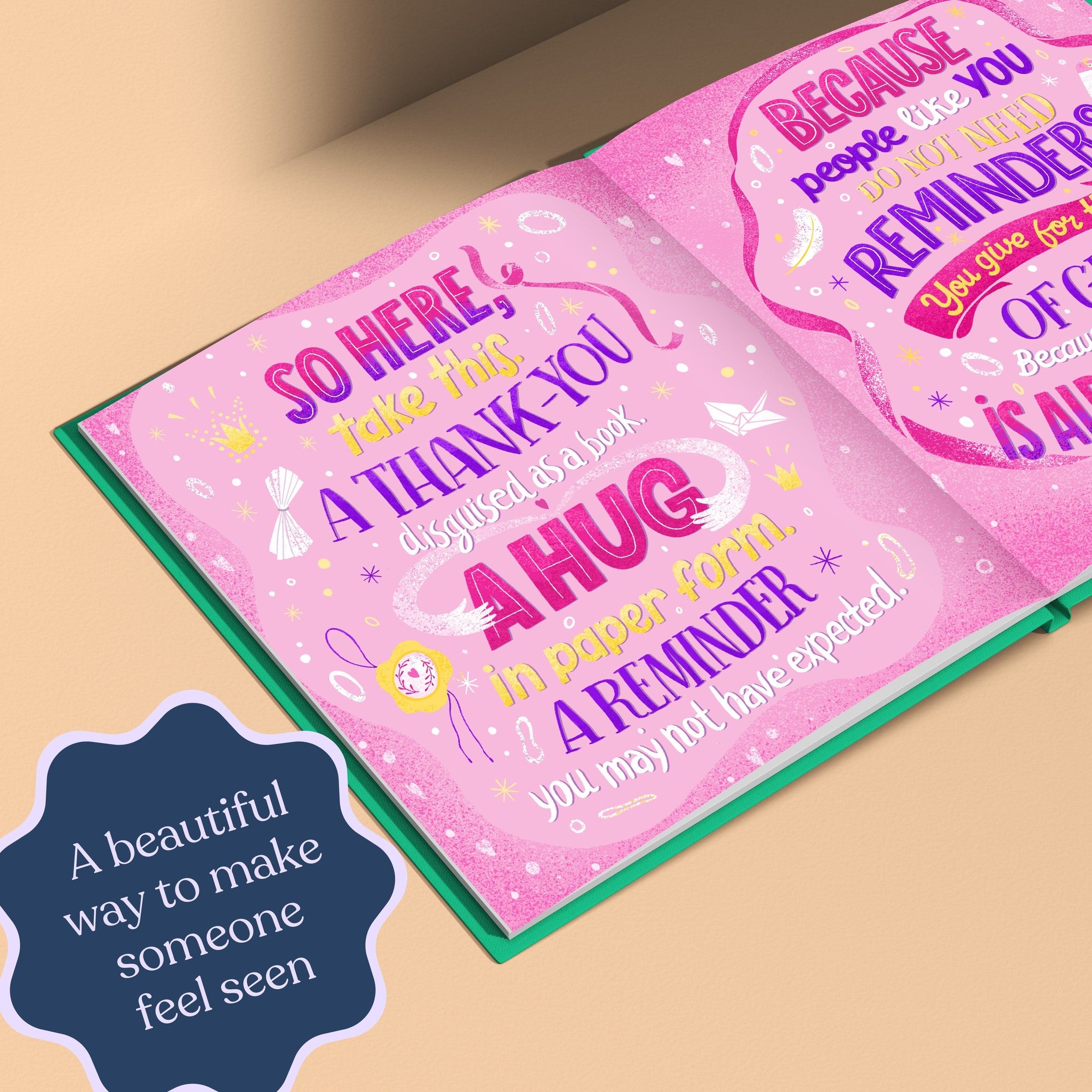 Inside page from This Book is Yours, a personalized keepsake storybook
