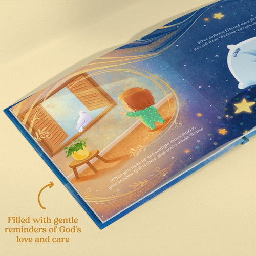 Inside page from Child Of God, a personalized faith storybook