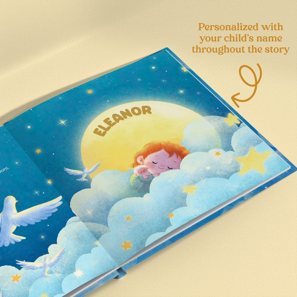 Inside page from Child Of God, a personalized faith storybook