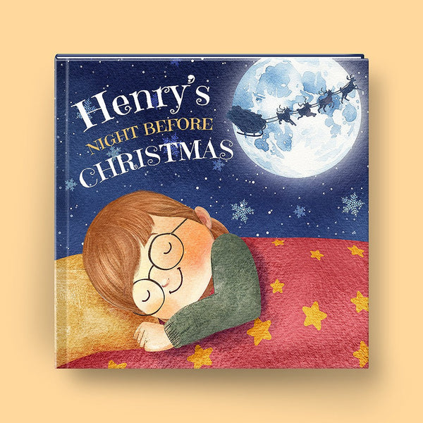 Personalized Night Before Christmas Book for One Child