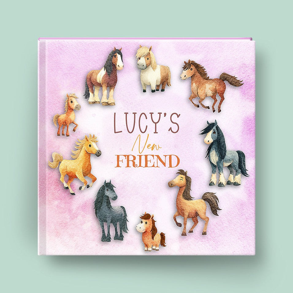 Cover of Pony, a personalized illustrated adventure book
