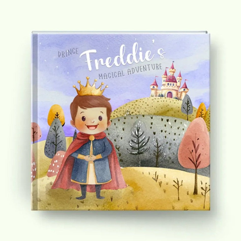 Cover of Prince Magical Adventure, a personalized illustrated adventure book