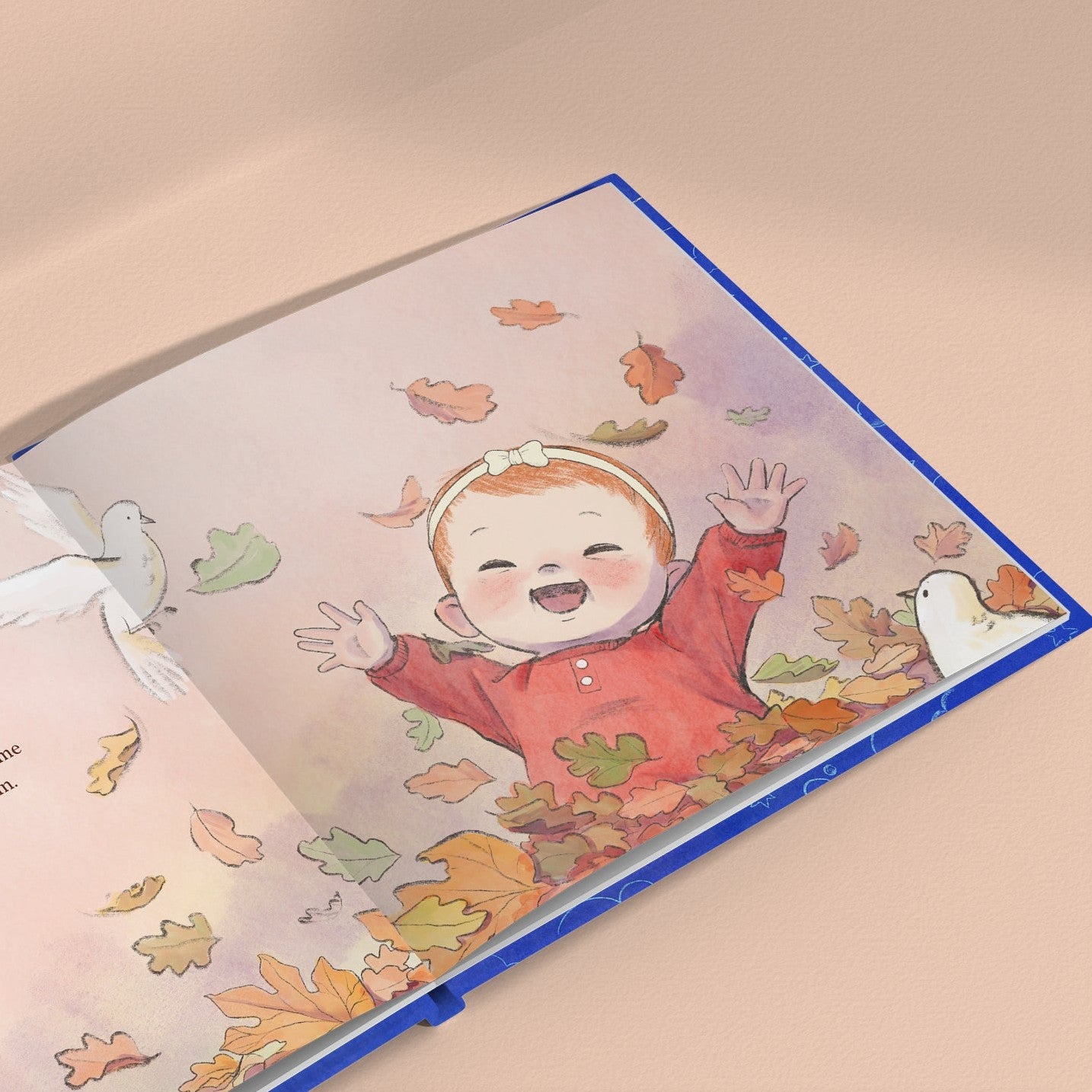 Inside page from God Gave Us You, a personalized faith storybook
