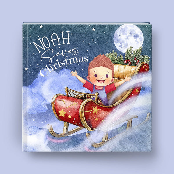Personalized Christmas Book: Your Child Helps Santa