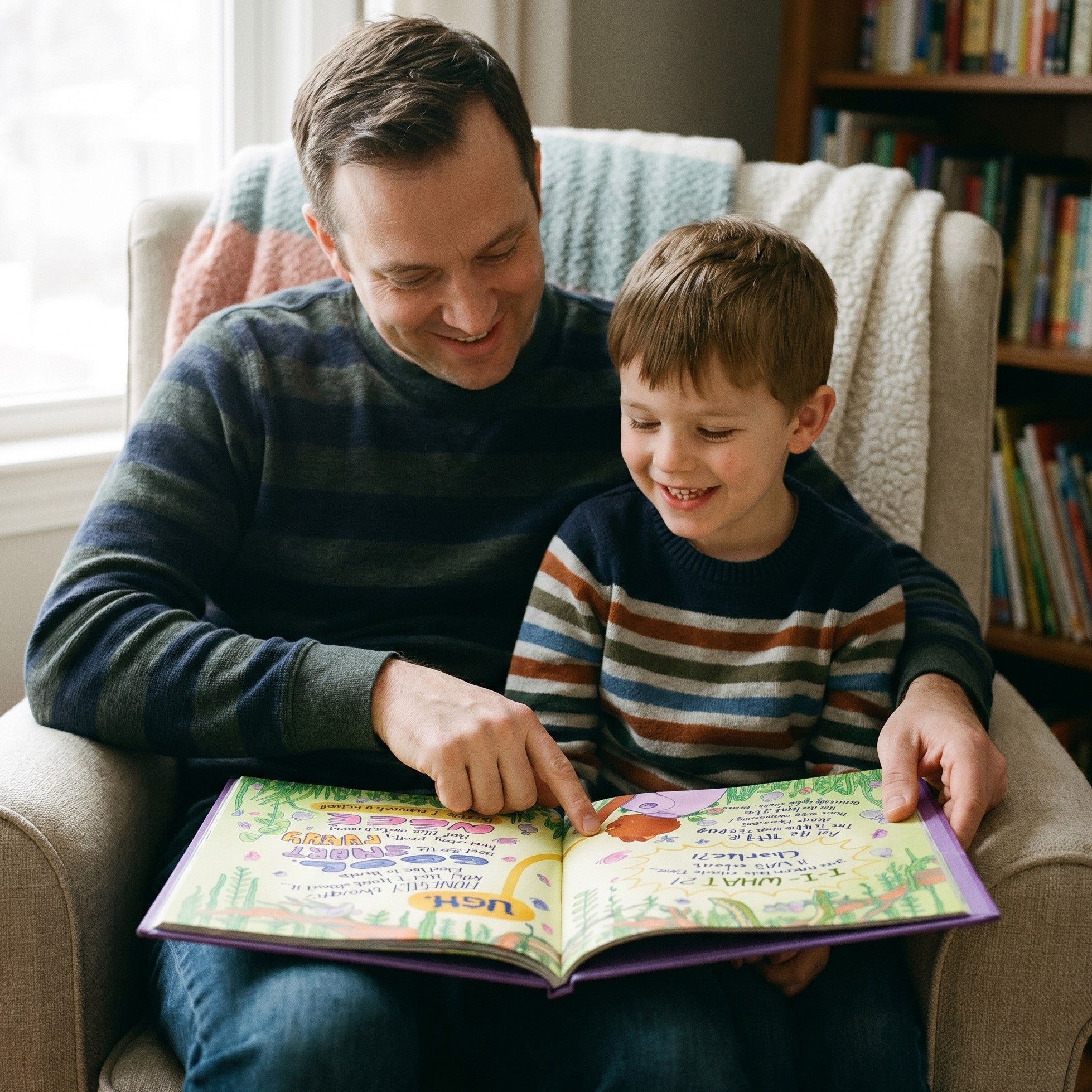 Inside page from This Book is Not About You, a personalized keepsake storybook