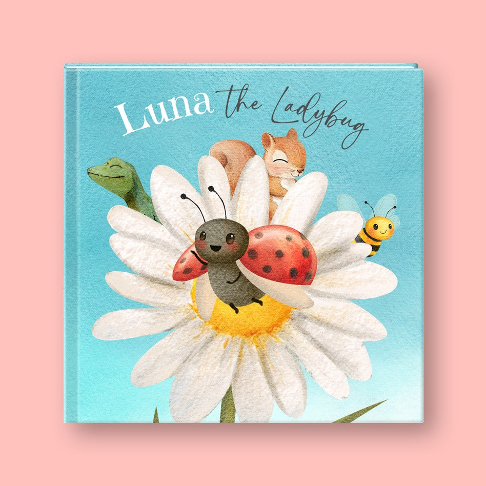 Cover of Ladybug, a personalized illustrated adventure book