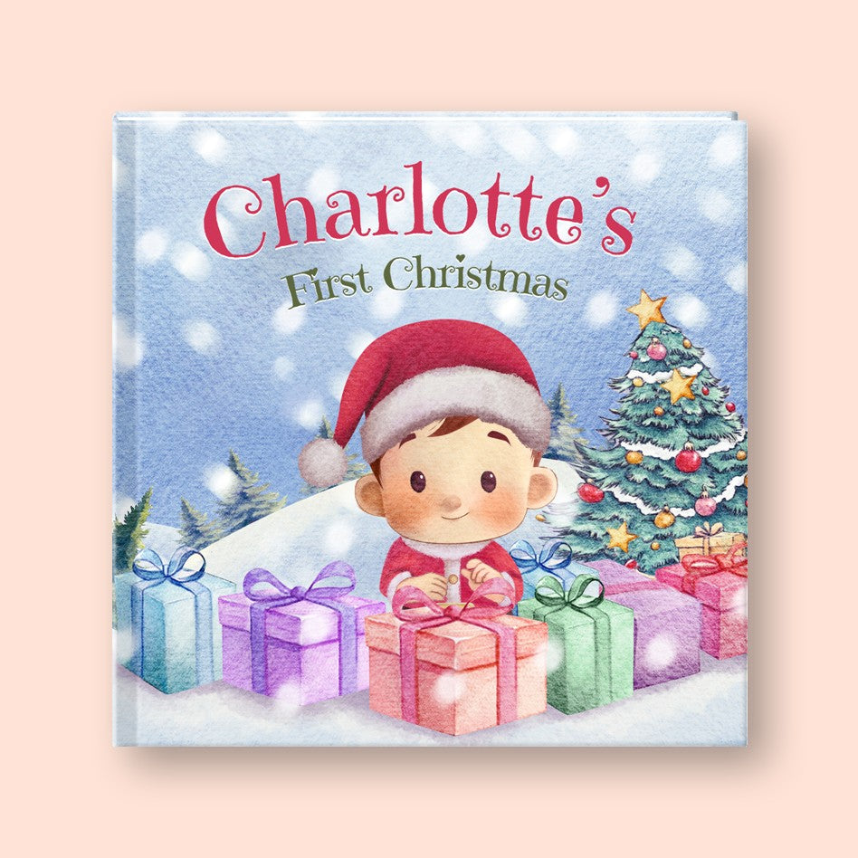 Cover of First Christmas, a personalized holiday storybook